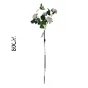 Vara flor rosa artificial 80cm单支5头波彩玫