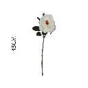 Vara flor rosa artificial 45cm 小单枝罗马茶玫