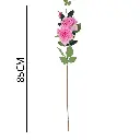 Vara rosa artificial 85CM 高枝3头中华玫