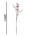 Vara flor artificial 单支树梅110CM