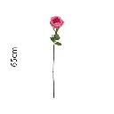 Vara rosa artificial 单支玫65CM