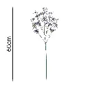 Vara Gypsophila artificial 单支满天星60CM