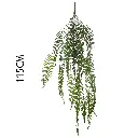 COLGANTE HELECHO ARTIFICIAL 115CM UV