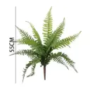HELECHOS ARTIFICIAL 55CM 20"高山帝蕨叶BUSH UV