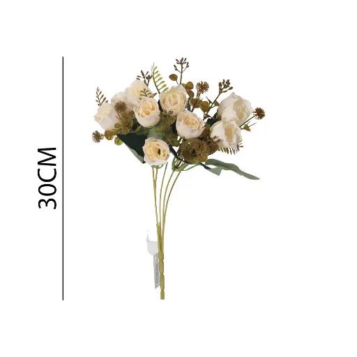 [631253] ramo flor artificial 新秋小蕾30CM