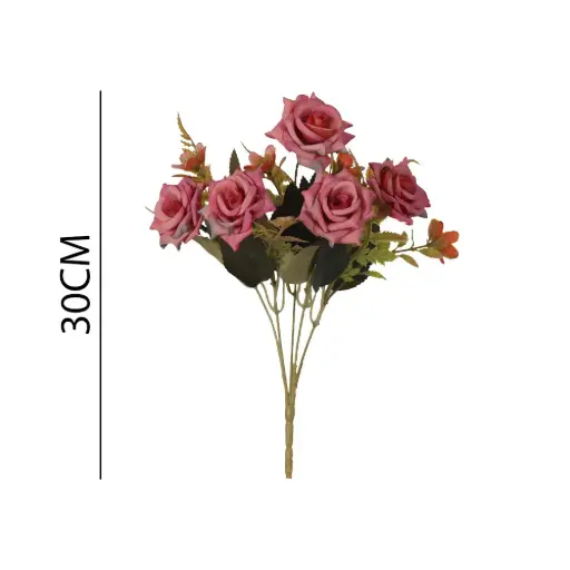 [631257] ramo flor artificial 玉兰老卷边30CM