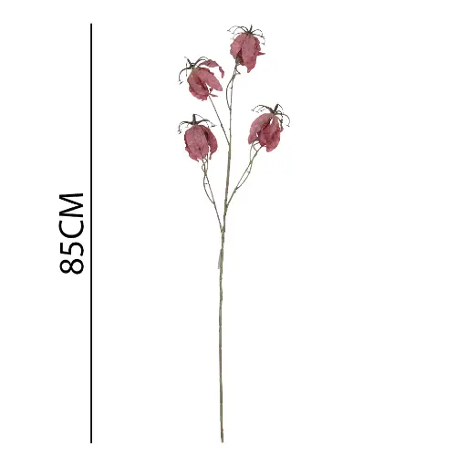 [631107] Vara flor artificial 单支火焰百合85CM
