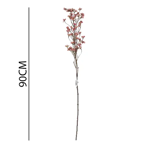 [631108] Vara flor artificial 单支豆玫90CM