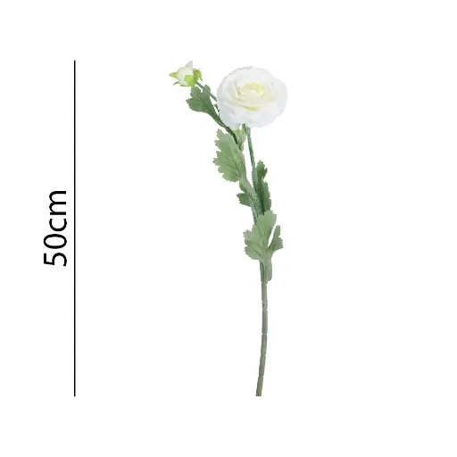 [631413] Vara ranunculo 50cm 2头露莲50CM