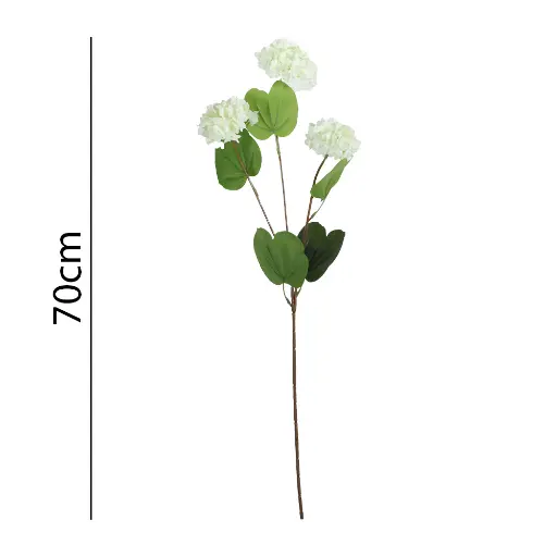 [631414] Vara hortensia artificial  3头绣球70cm