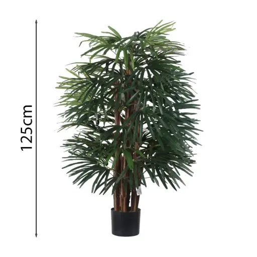 [631354] 120cm Raphis palm with pot