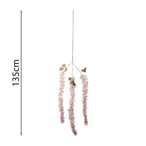 [631502.5] Vara Wisteria sinensis Rosa 130cm