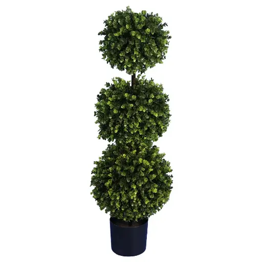 [631266] Planta bola boj x3 artificial 90CM 