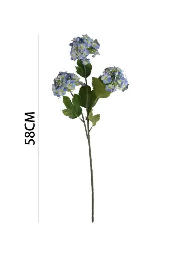 [631128] Vara Hortensia*3 artificial 58CM