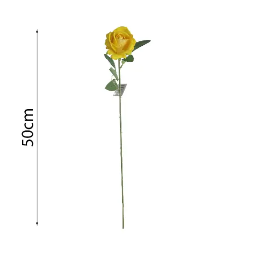 [631130] VARA FLOR ROSA ARTIFICIAL 50cm