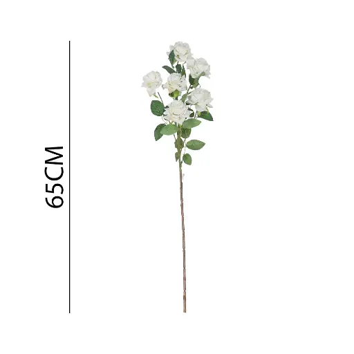 [631132] VARA FLOR ROSA*6 ARTIFICIAL 6头角玫65cm