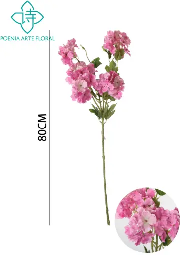 [631125] VARA FLOR HORTENSIA ARTIFICIAL