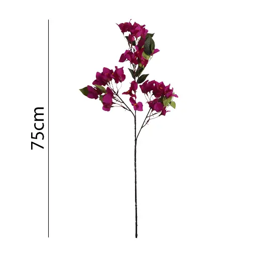 [631201] VARA FLOR BURGANVIA ARTIFICIAL